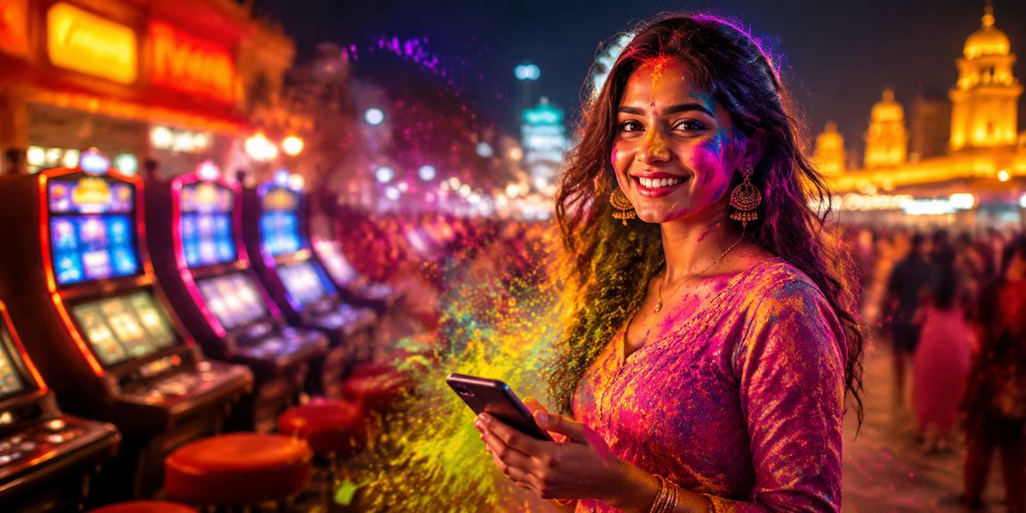 Mobile casino payments in Pune city during Holi